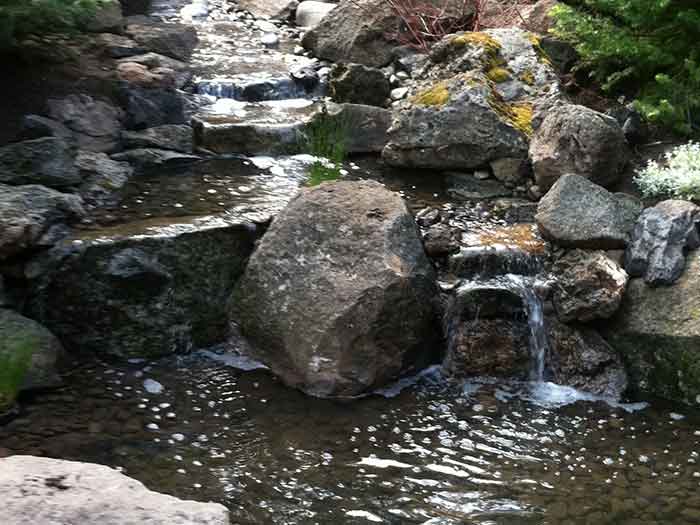 Water feature installation