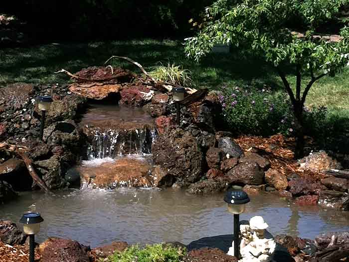 Garden pond project
