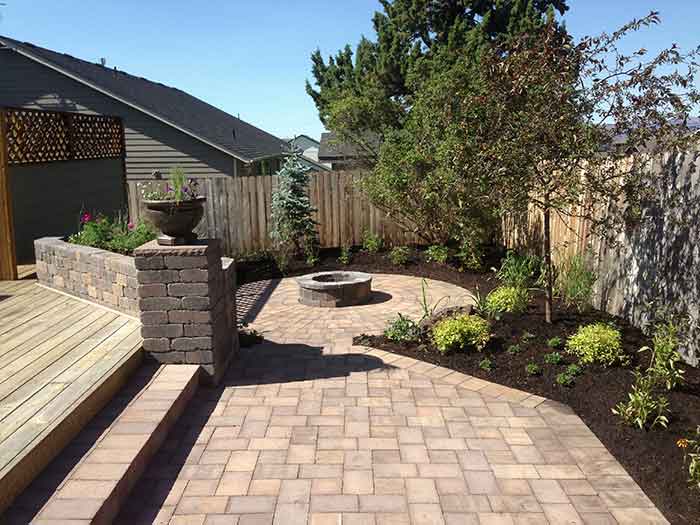 Paver patio project