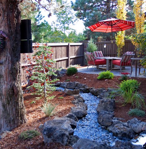 Outdoor living space