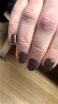 Russian Manicure plus Gel X Short