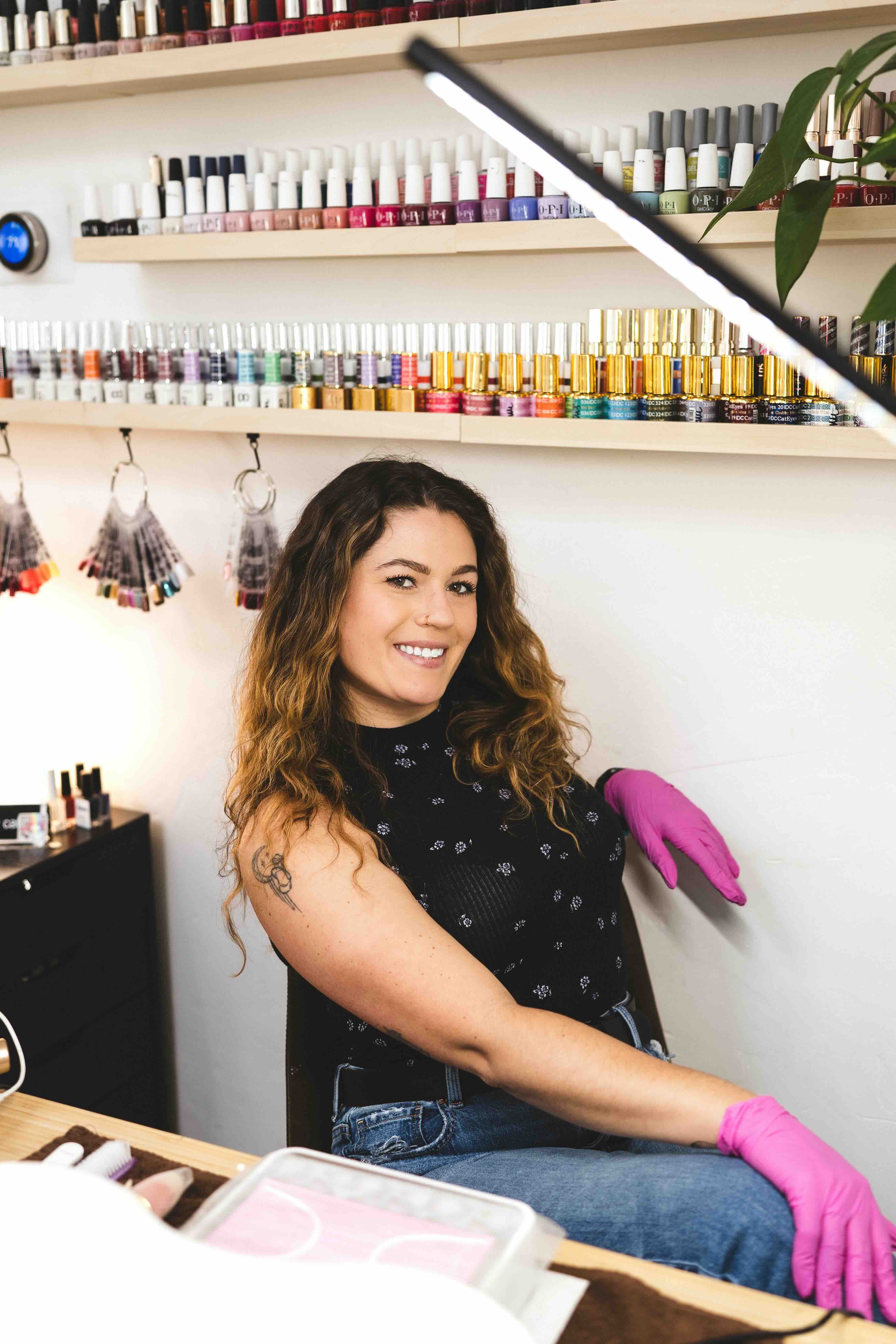 Sommer Leiper, nail artist and owner of The Bend Beauty Nook