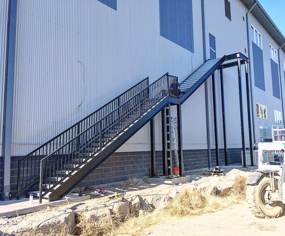 Steel fabrication work