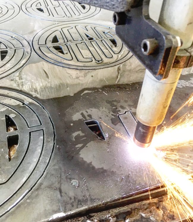 Custom CNC plasma cut sign