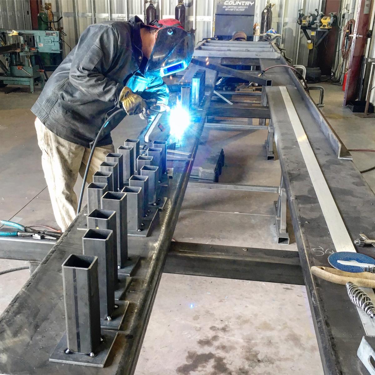 Metal fabrication project