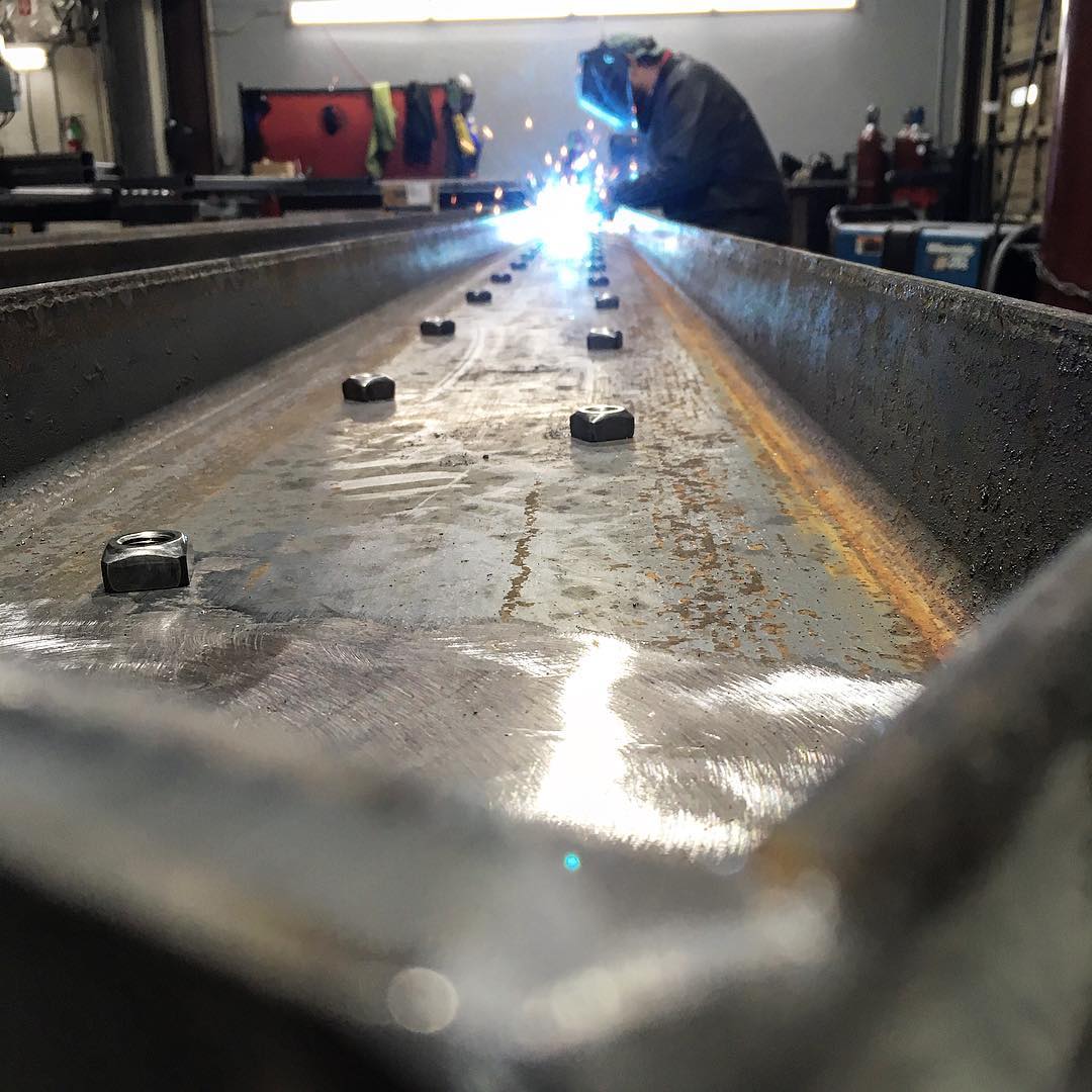 Structural steel fabrication work